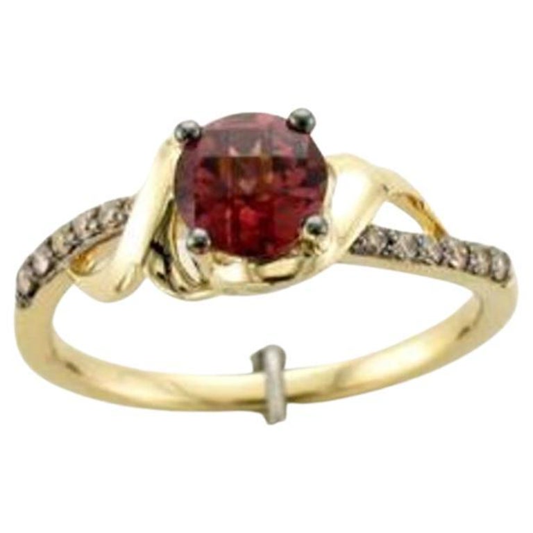 Le Vian Chocolatier Ring Featuring Raspberry Rhodolite Chocolate ...