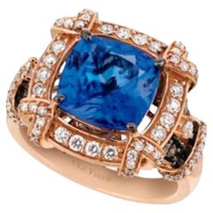 Le Vian Couture Ring mit schokoladenbraunem Tansanit und Diamanten
