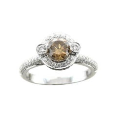 Anillo Le Vian Couture con Diamante Chocolate y Vainilla engastado en Oro de 18 K