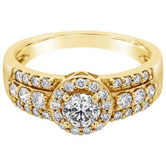 Le Vian Crème Brulee Ring Featuring Nude Diamonds, 14 Karat Honey Gold