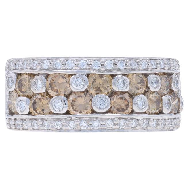 Le Vian Diamond Cluster Cocktail Band - White Gold 14k Round 1.75ctw Ring