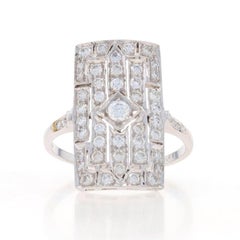 Le Vian Diamond Cluster Cocktail Ring - White Gold 18k Round Brilliant 1.62ctw