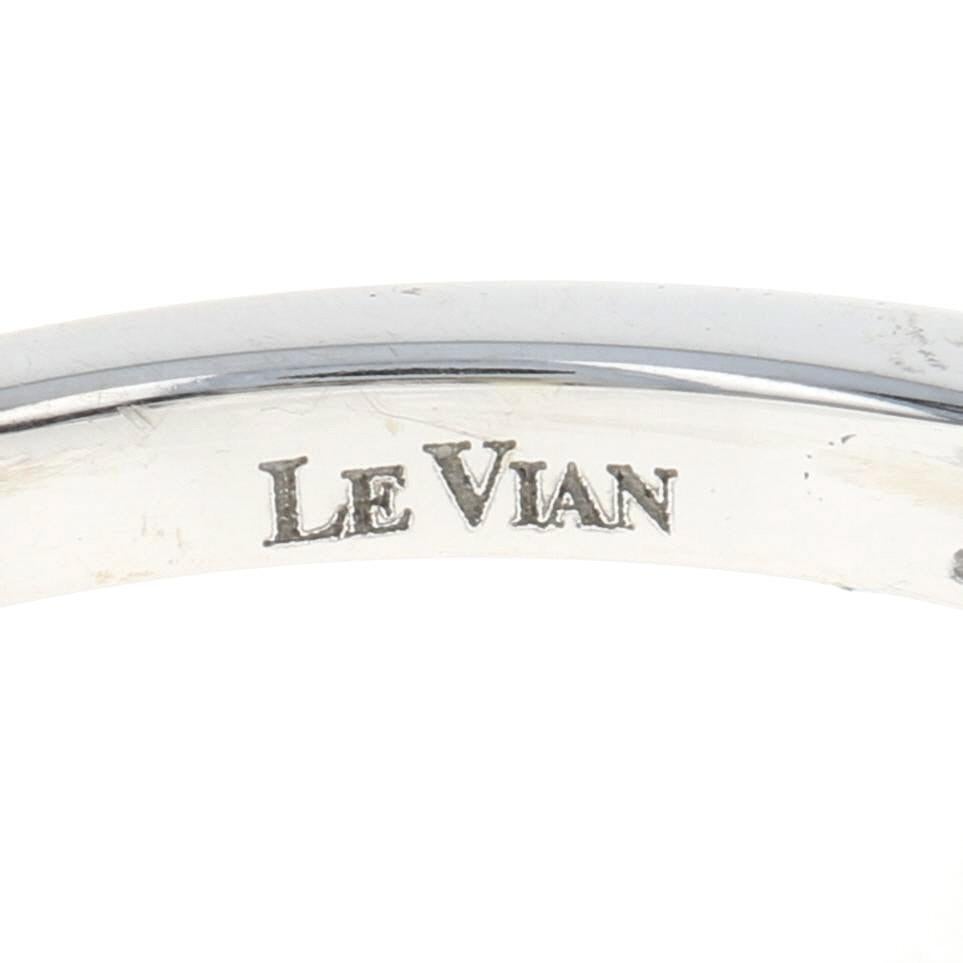 Le Vian Diamond Cluster Ring White Gold, 14k Round Cut .46ctw 5