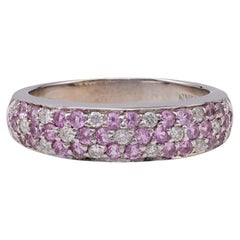 Le Vian Diamond Pink Sapphire 14k White Gold Ring