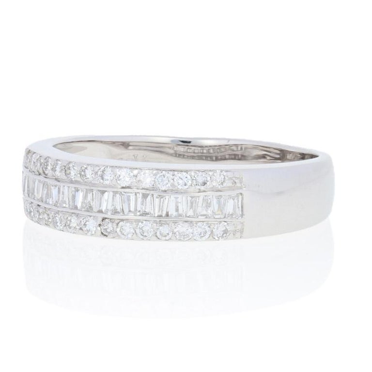 Le Vian Diamond Ring, 18 Karat White Gold Wedding