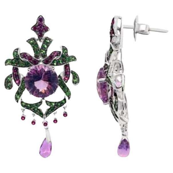 Le Vian Pendant Featuring Grape Amethyst, Raspberry Rhodolite For Sale ...