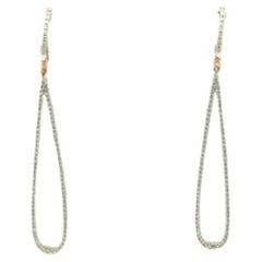 Le Vian Earrings Featuring Vanilla Diamonds Set in 14K Strawberry Gold