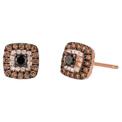 Orecchini Le Vian Exotics con diamanti Blackberry e diamanti Chocolate