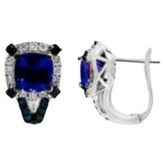 Le Vian Exotics Earrings Featuring Blueberry Tanzanite Blueberry Diamonds