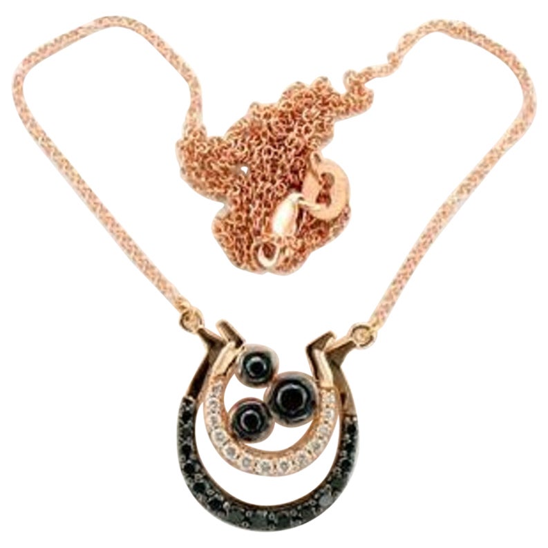 Exotisches Anhnger mit Blackberry-Diamanten und Vanilla-Diamanten besetzt im Angebot