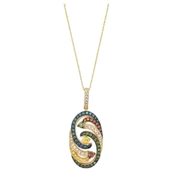 Le Vian Exotics Pendant Featuring Cherryberry Diamonds, Blueberry