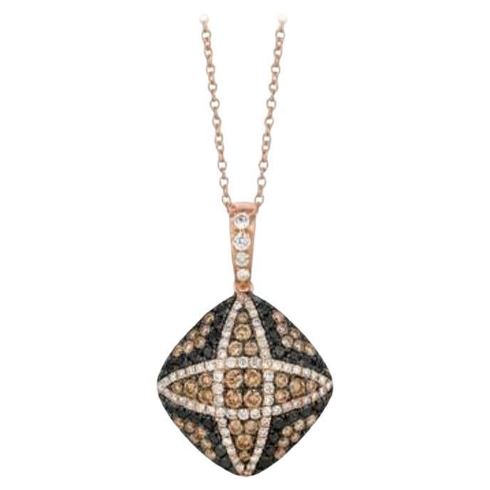 Le Vian Exotics Pendant Featuring Chocolate Diamonds, Blackberry Diamonds