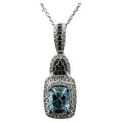 Le Vian Exotics Pendant Featuring Sea Blue Aquamarine Vanilla Diamonds