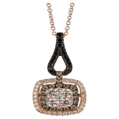 Ciondolo Le Vian Exotics con diamanti Vanilla, diamanti Blackberry, Ch