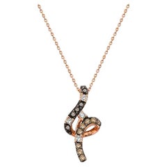 Le Vian Exotics Pendant Featuring Vanilla Diamonds, Chocolate Diamonds