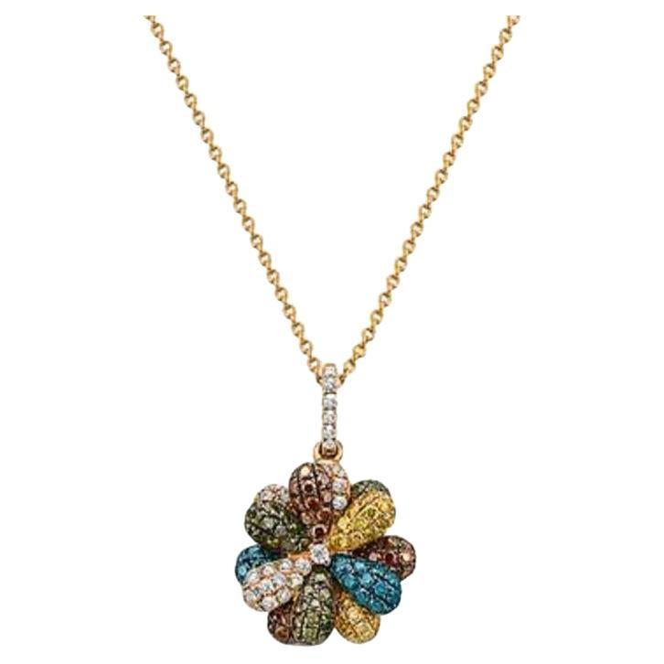 Le Vian Exotics Pendant Featuring Vanilla Diamonds, Fancy Diamonds For Sale