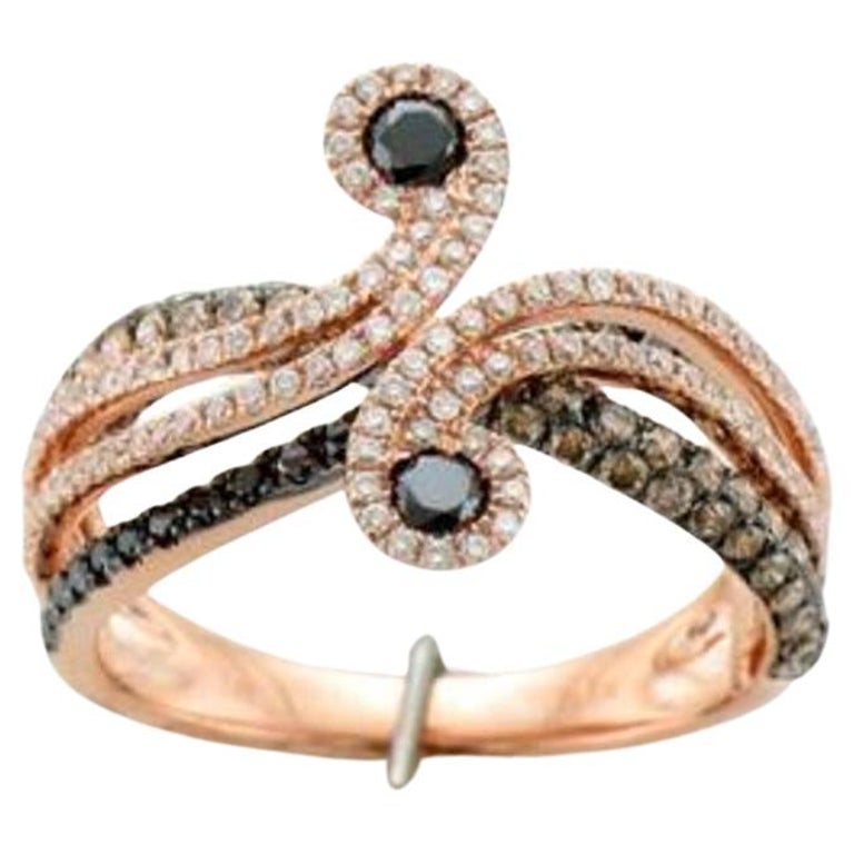 Le Vian Exotics Ring Featuring Blackberry Diamonds, Chocolate Diamonds ...