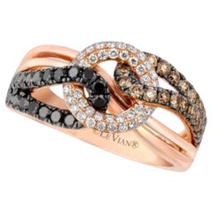 Bague Le Viane Exotics avec diamants mûres, diamants chocolats