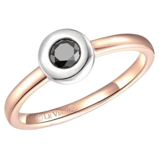 Le Vian Exotics Ring Featuring Blackberry Diamonds Set in 14K Two Tone Gold For Sale
