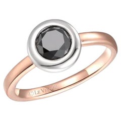 Le Vian Exotics Ring Featuring Blackberry Diamonds Set in 14K Two Tone Gold