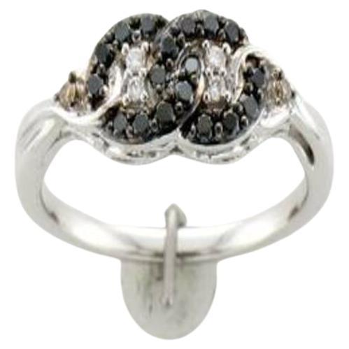 Le Vian Exotics Ring Featuring Blackberry Diamonds, Vanilla Diamonds For Sale