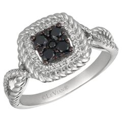 Le Vian Exotics Ring Featuring Blackberry Diamonds, Vanilla Diamonds Set