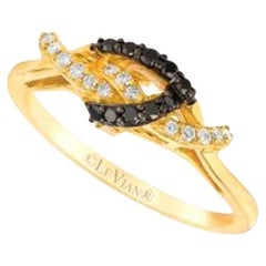 Le Vian Exotics Ring mit Blackberry-Diamanten und Vanilla-Diamanten in 