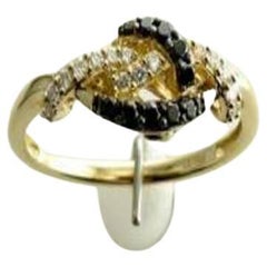 Le Vian Exotics Ring Featuring Blackberry Diamonds, Vanilla Diamonds Set in