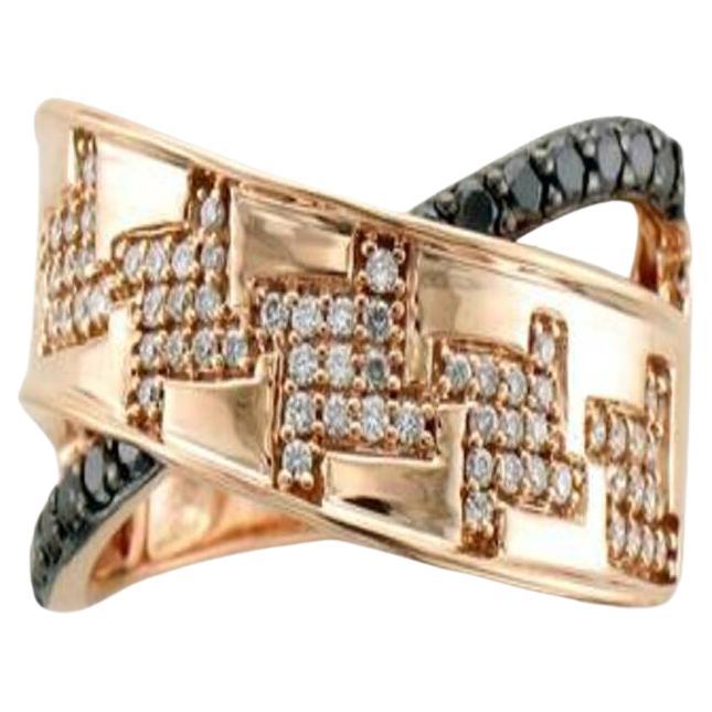 Le Vian Exotics Ring featuring Blackberry Diamonds , Vanilla Diamonds set in