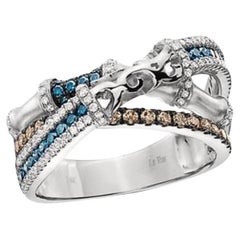 Le Vian Exotics Ring Featuring Blueberry Diamonds, Chocolate Diamonds