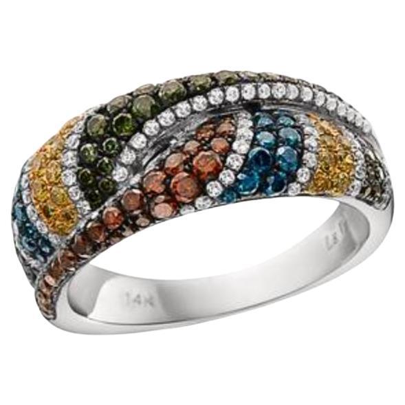 Le Vian Exotics Ring Featuring Blueberry Diamonds, Fancy Diamonds For Sale