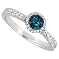 Le Vian Exotics Ring Featuring Blueberry Diamonds, Vanilla Diamonds Set