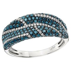 Le Vian Bague exotique ornée de diamants couleur canneberge et de diamants Vanilla