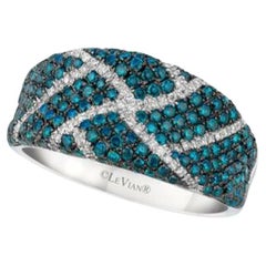 Le Vian Exotics Ring Featuring Blueberry Diamonds, Vanilla Diamonds Set