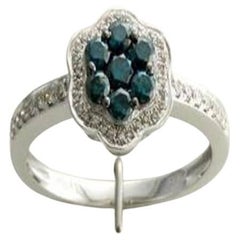 Le Vian Exotics Ring mit Blaubeer-Diamanten, Vanille-Diamanten in 1 Set