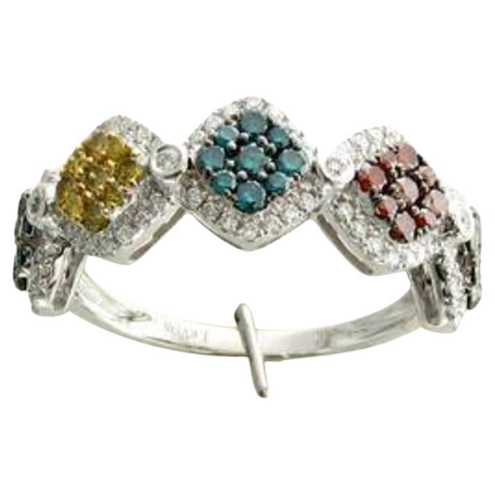 Le Vian Exotischer Ring mit Kirschbaumholz-Diamanten und ausgefallenen Diamanten