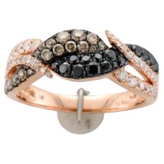 Le Vian Exotics Ring Featuring Chocolate Diamonds, Blackberry Diamonds