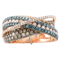 Le Vian Exotics Ring Featuring Chocolate Diamonds, Vanilla Diamonds