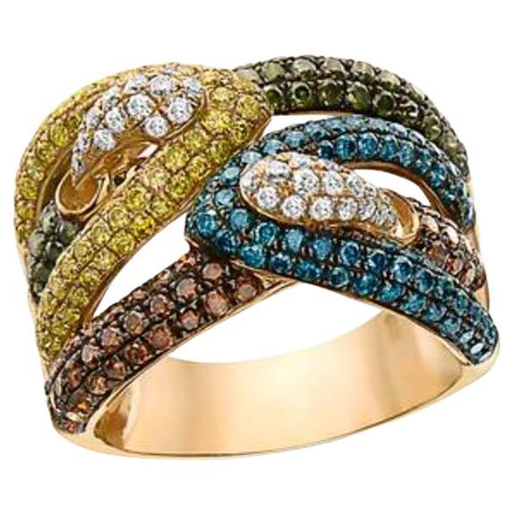 Le Vian Exotics Ring featuring Fancy Diamonds , Vanilla Diamonds 