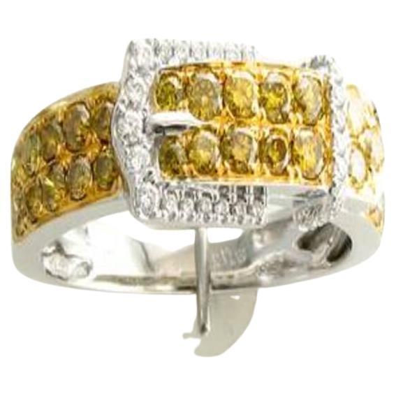 Le Vian Exotics Ring featuring Goldenberry Diamonds , Vanilla Diamonds set in For Sale