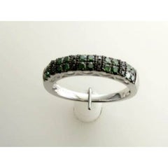 Le Vian Exotics Ring Featuring Kiwiberry Green Diamonds, Blackberry Diamonds