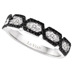 Le Viane Bague Exotics sertie de diamants Vanille et de diamants Mûreté