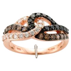 Le Vian Exotics Ring Featuring Vanilla Diamonds, Chocolate Diamonds