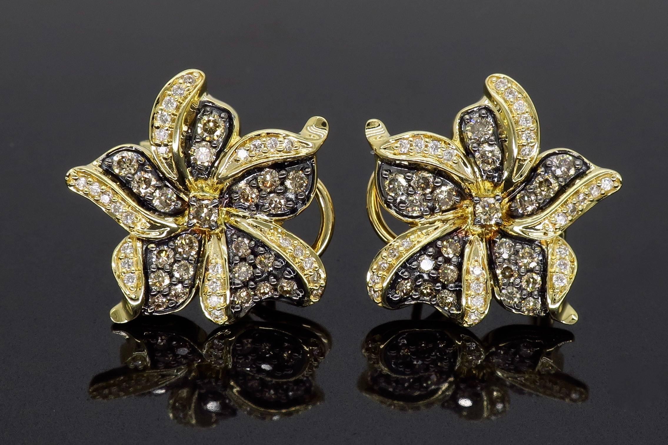 levian diamond earrings