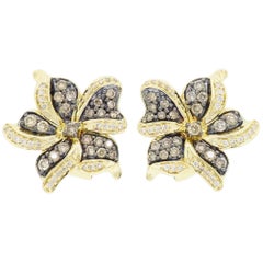 Le Vian Flower Diamond Earrings