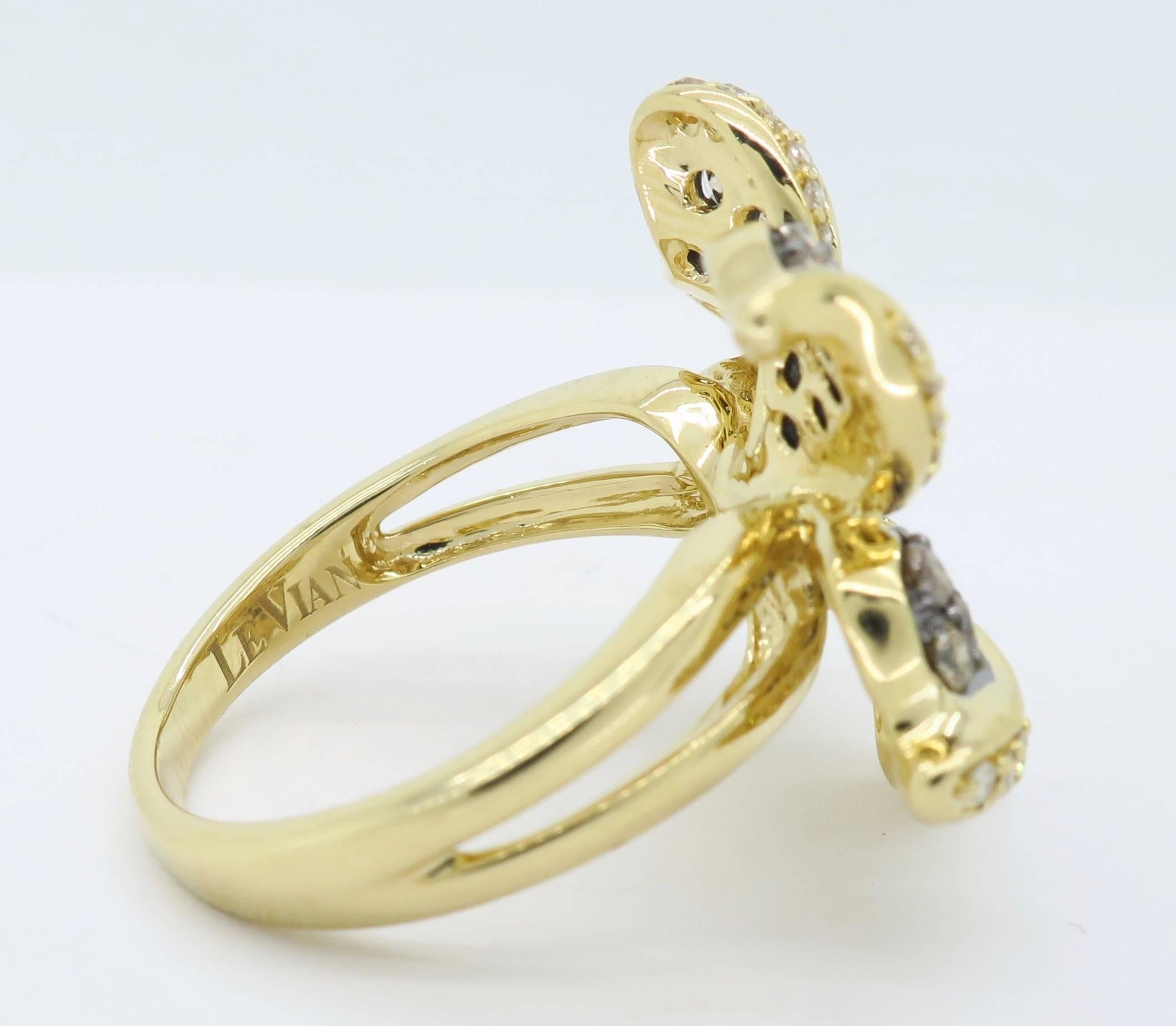 Le Vian Flower Diamond Ring 4