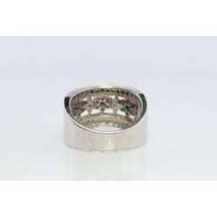 Le Vian Flower Wide Ring. 14k White gold Levian Le Vian Rubies Sapphires Emerald