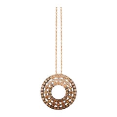 Le Vian Ombre Anhnger mit Chocolate Ombr Diamanten in 14K Erdbeere