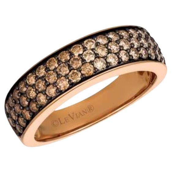 Le Vian Ombre Ring Featuring Chocolate Diamonds, Candied Pecan Diamonds Set For Sale