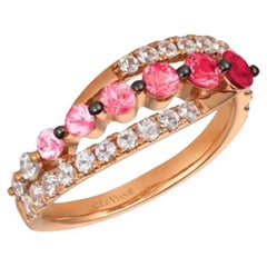 Le Vian Ombre Ring featuring Strawberry Ombré, White Sapphire set